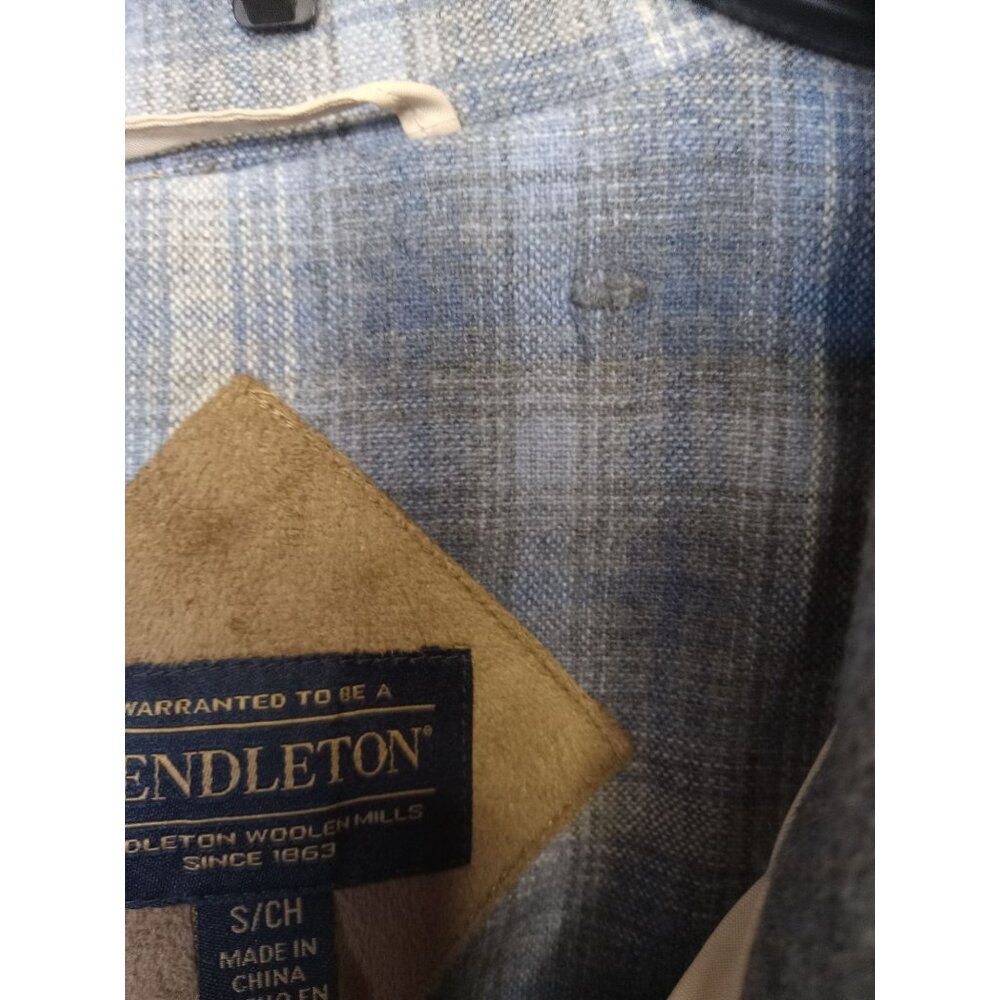 Pendleton Sherpa Outer Full Zip Jacket With Plaid… - image 6